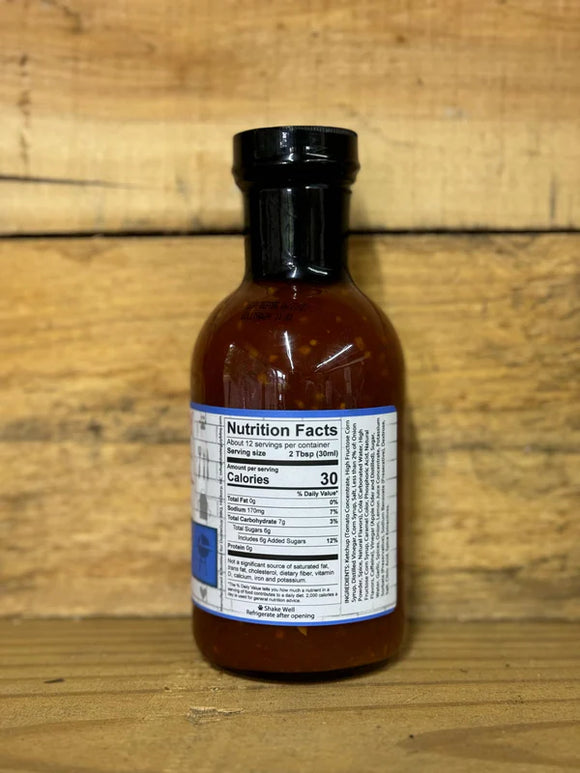 DoxieGuy BBQ Bella's Blaze BBQ Sauce, 12oz