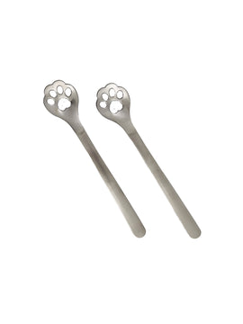 Paw Print Baking Spoons