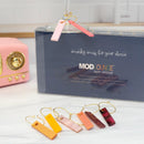 Mod Lounge Paper Co Wine Charms, Shades of Pink-6