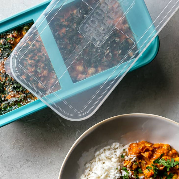 Souper Cubes 2 Cup Freezing Tray, Aqua