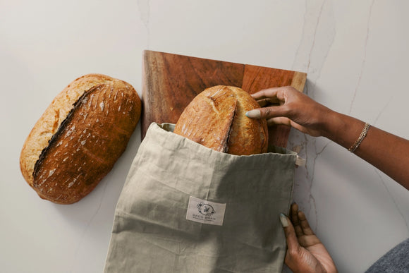 Bee's Wrap Reusable Beeswax Lined Artisan Bread Bag