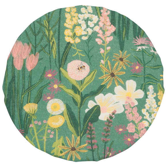 Bees & Blooms Bowl Covers, Set of 2