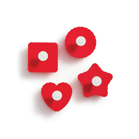 King Arthur Baking Company Thumbprint Cookie Cutters, 4-Piece Set