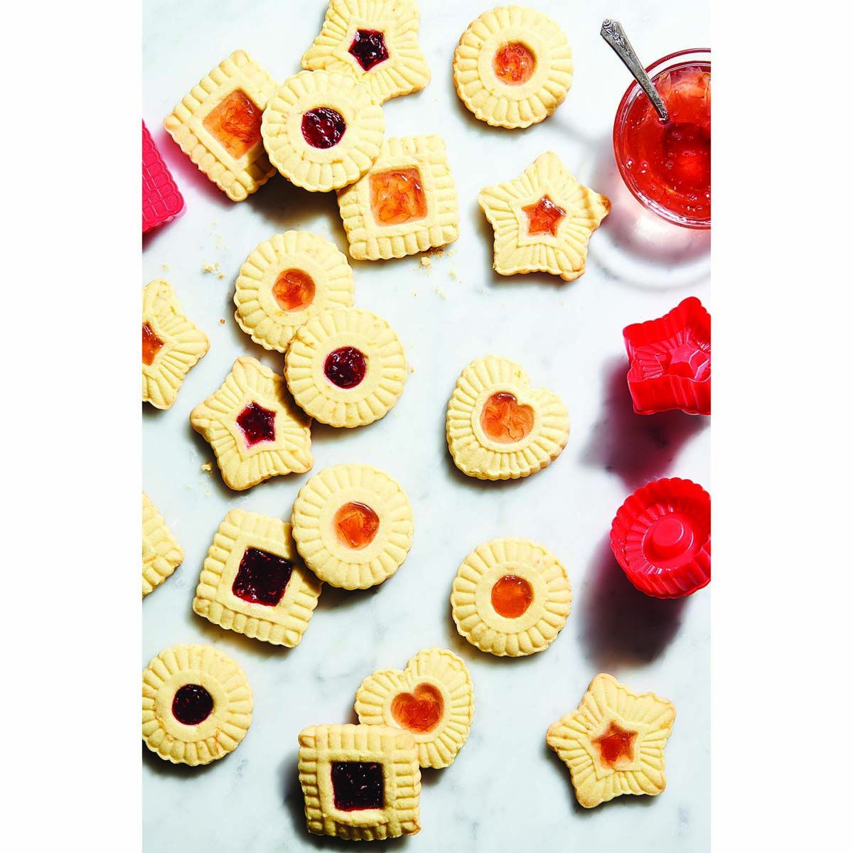 King Arthur Baking Company Thumbprint Cookie Cutters, 4-Piece Set
