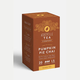 Asheville Tea Pumpkin Pie Chai Tea Box, 20 tea bags