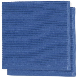 Now Designs Ripple Dishcloths, Set of 2, Royal Blue