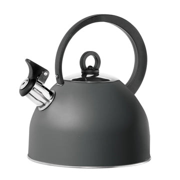 OGGI Stovetop Whistling Tea Kettle, Black