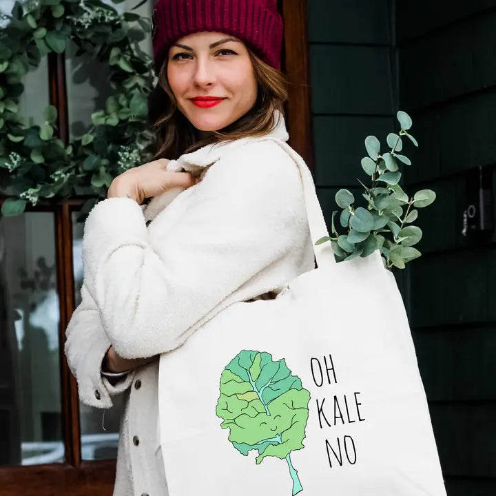 Tote Bag, Oh Kale No