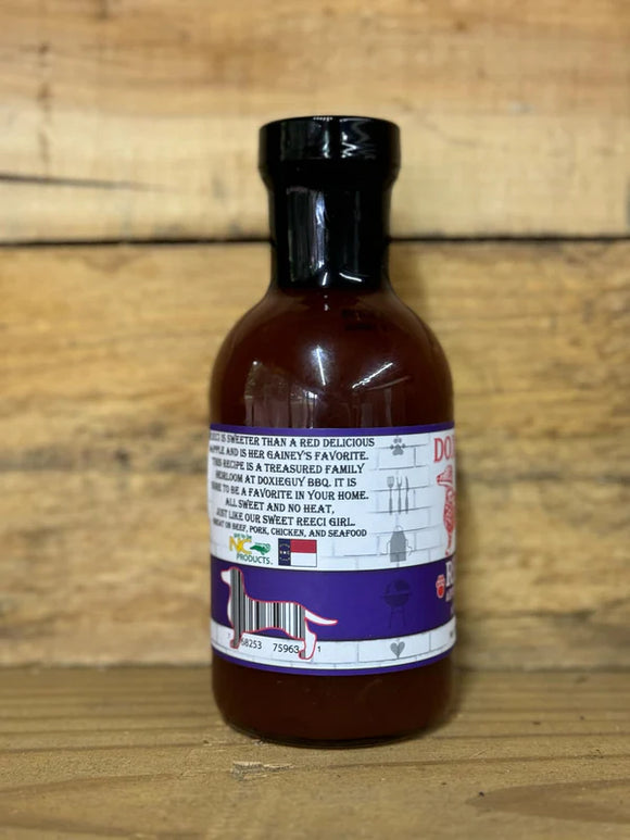 DoxieGuy BBQ Reeci's Apple of My Eye BBQ Sauce