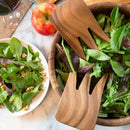 Ironwood Gourmet Acacia Bear Claw Salad Servers, Set 2-7