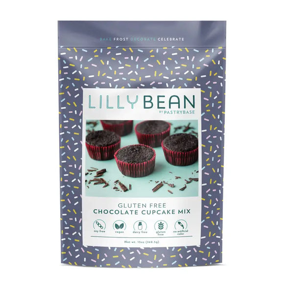 LillyBean Baking Vegan & Gluten-Free Chocolate Cake & Cupcake Mix