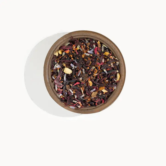Full Moon Tea Company Hibiscus Lavender Herbal Tea