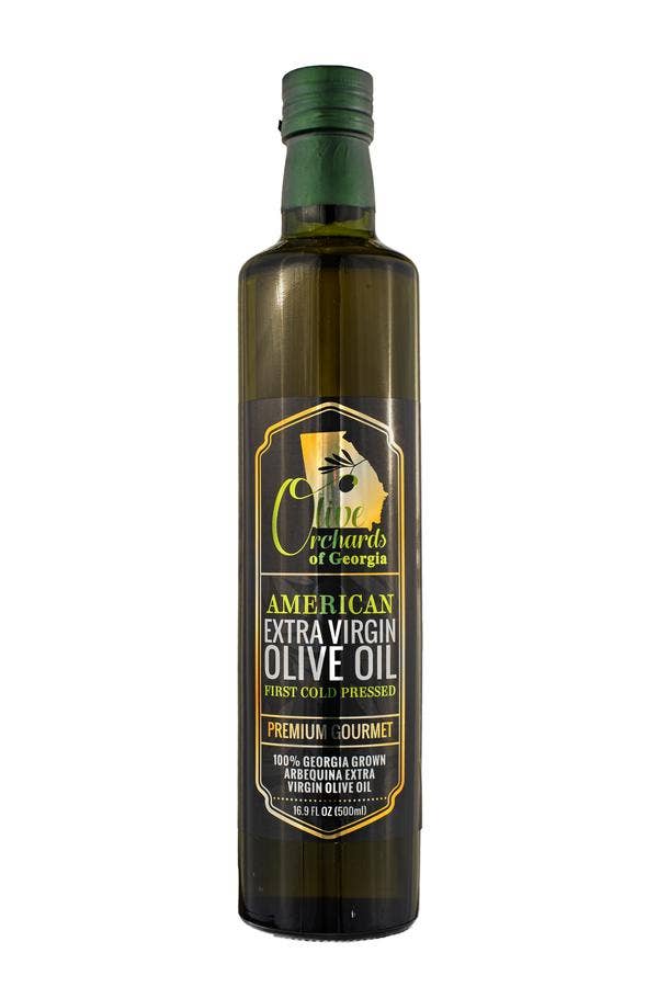 Olive Orchards of Georgia Extra Virgin Olive Oil, Multiple Sizes