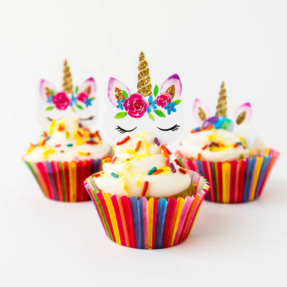 LillyBean Baking Vegan & Gluten-Free Unicorn Cupcake Baking Kit
