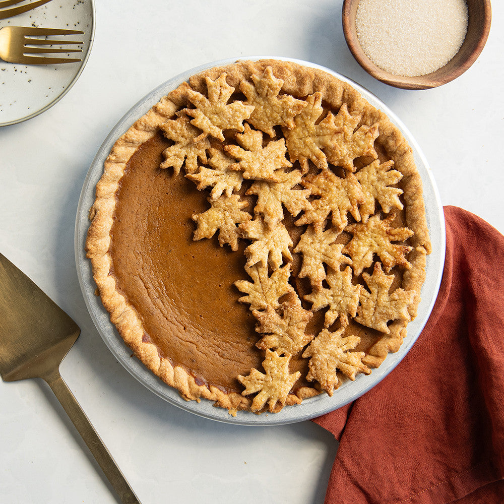 Nordicware Reversible Pie Top Cutter, Leaves & Apples, 12''