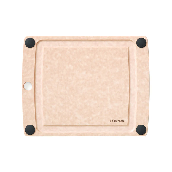 Epicurean All-in-One Series Cutting Board, Natural/Black feet, Multiple Sizes