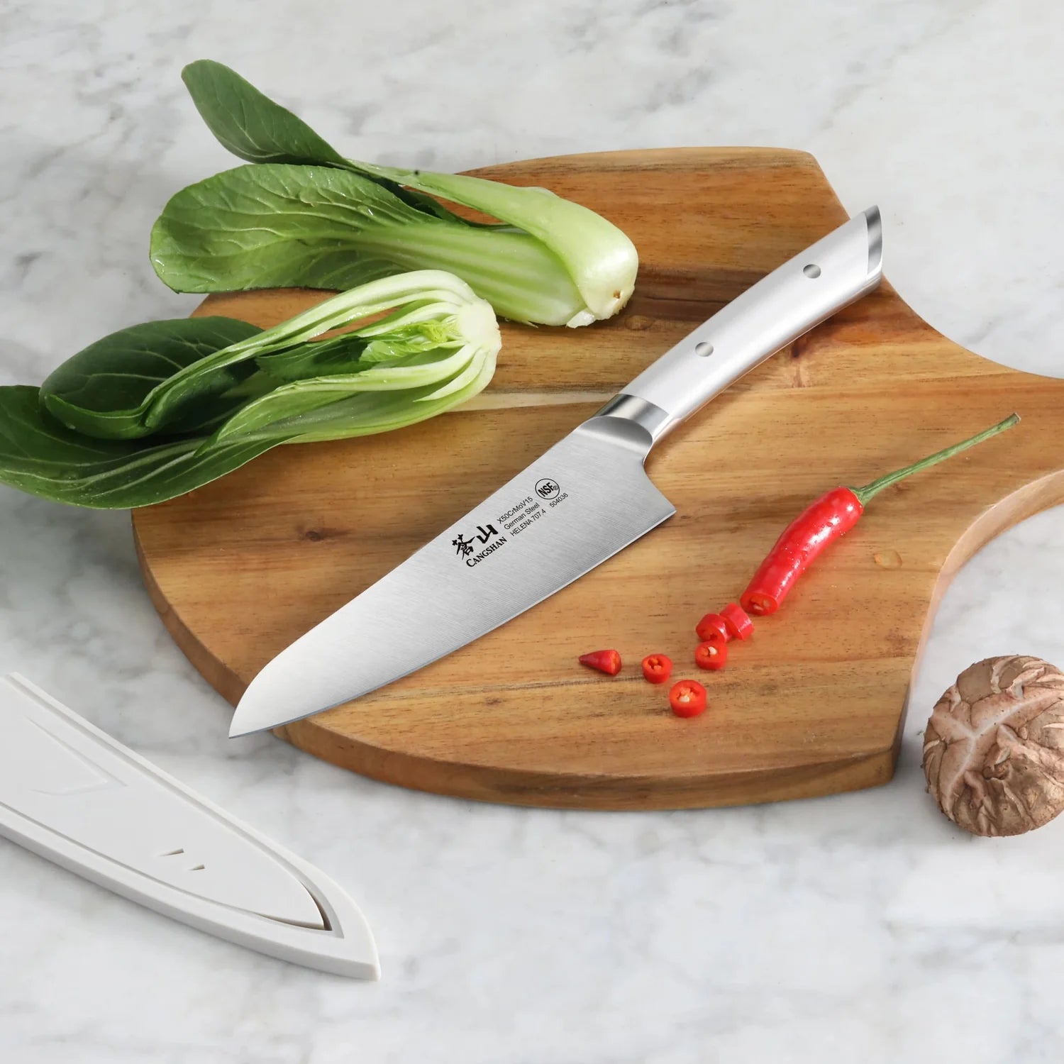 Cangshan HELENA 5.5'' Prep Utility Knife, Forged German Steel, Various Colors