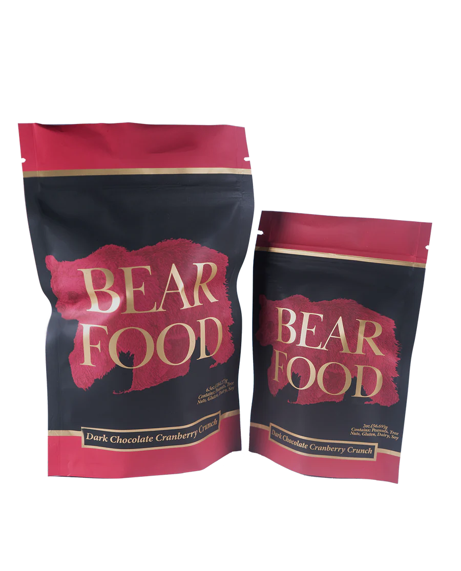 Bear Food Gourmet Dark Chocolate Cranberry Crunch