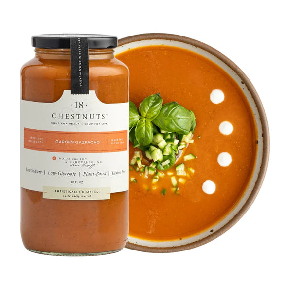 18 Chestnuts Soup - Garden Gazpacho, 32 oz