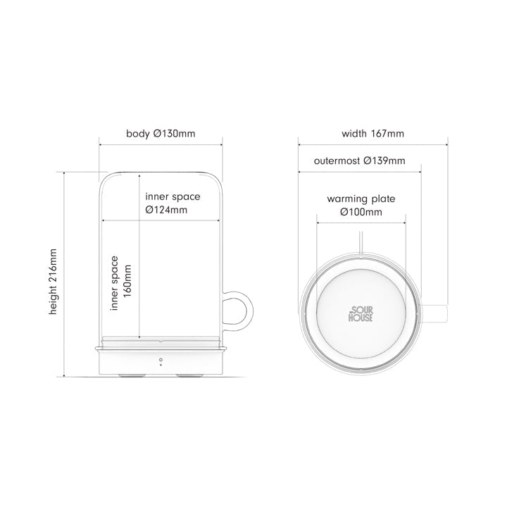 Goldie by Sourhouse + Cooling Puck