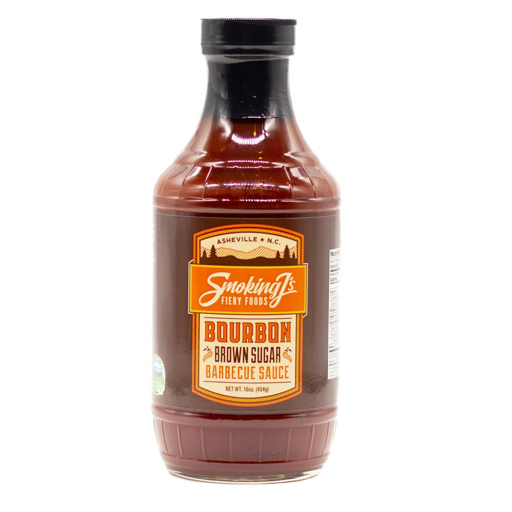 Smoking J's Bourbon Brown Sugar BBQ Sauce, 16 oz