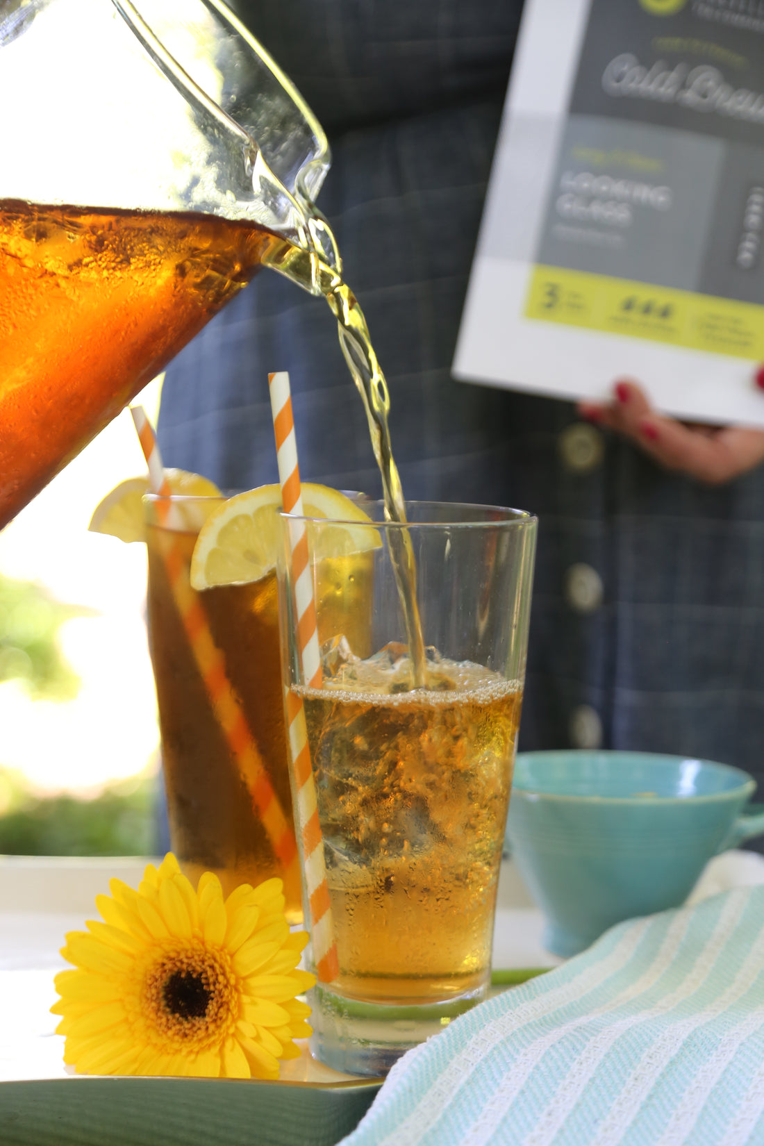 Asheville Tea Cold Brew, Looking Glass Iced Tea