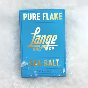 Lange Salt Co Pure Flake Sea Salt, 4.5 oz
