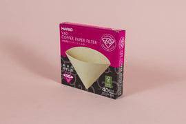 Hario V60 Paper Filters for 03, pack of 40, Natural