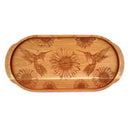 Laura Zindel Cherry Oval Wooden Serving Tray, Multiple Designs-1