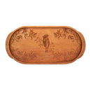 Laura Zindel Cherry Oval Wooden Serving Tray, Multiple Designs-6