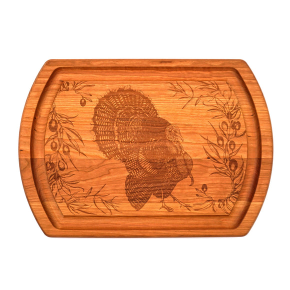 Laura Zindel Cherry Reversible Carving Board, Multiple Designs