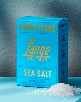 Lange Salt Co Pure Flake Sea Salt, 4.5 oz
