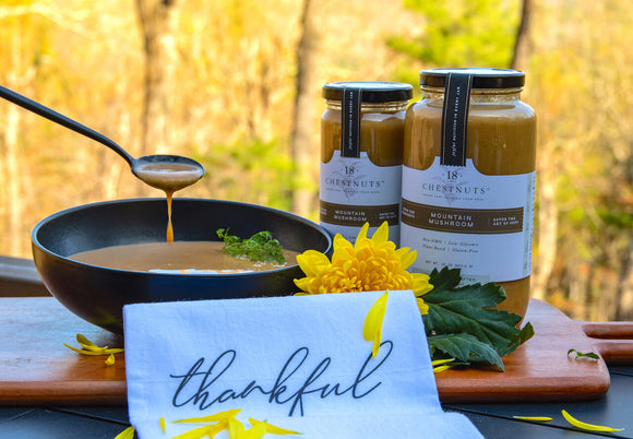 18 Chestnuts Soup - Mountain Mushroom, 32 oz