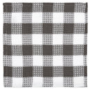 Mü Kitchen Nana's Dishcloth, Set of 2, Gray/White-3