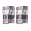 Mü Kitchen Nana's Dishcloth, Set of 2, Gray/White-2