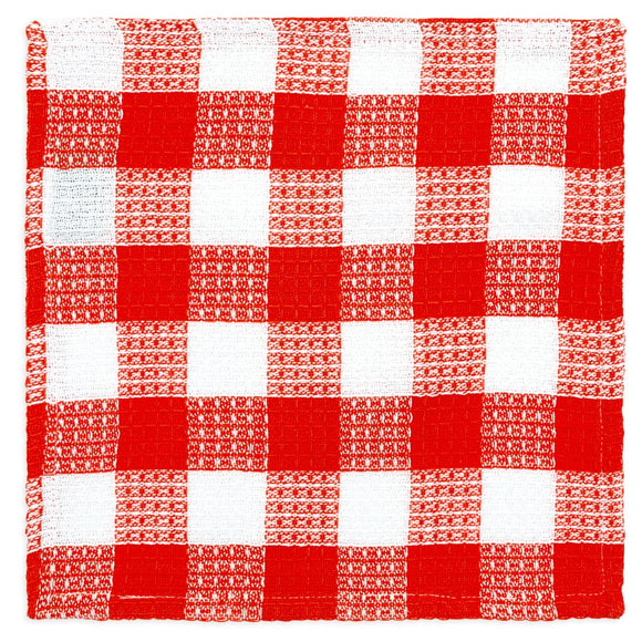 Mü Kitchen Nana's Dishcloth, Set of 2, Crimson