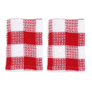 Mü Kitchen Nana's Dishcloth, Set of 2, Crimson-2