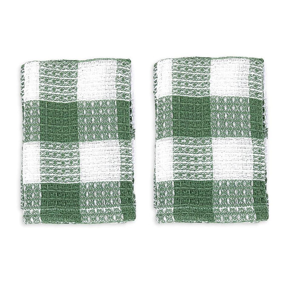Mü Kitchen Nana's Dishcloth, Set of 2, Hedge