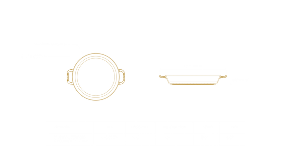 Smithey NO. 12 Dual Handle Skillet
