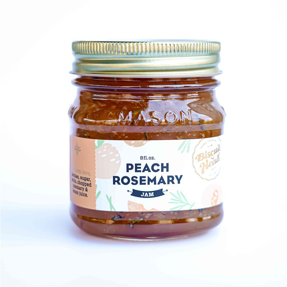 Biscuit Head Peach Rosemary Jam