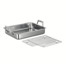 Tramontina Prima Stainless Steel Roasting Pan w/ Basting Grill, 13.5''