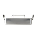 Tramontina Prima Stainless Steel Deep Roasting Pan w/ Basting Grill & V-Rack, 16.5''-7
