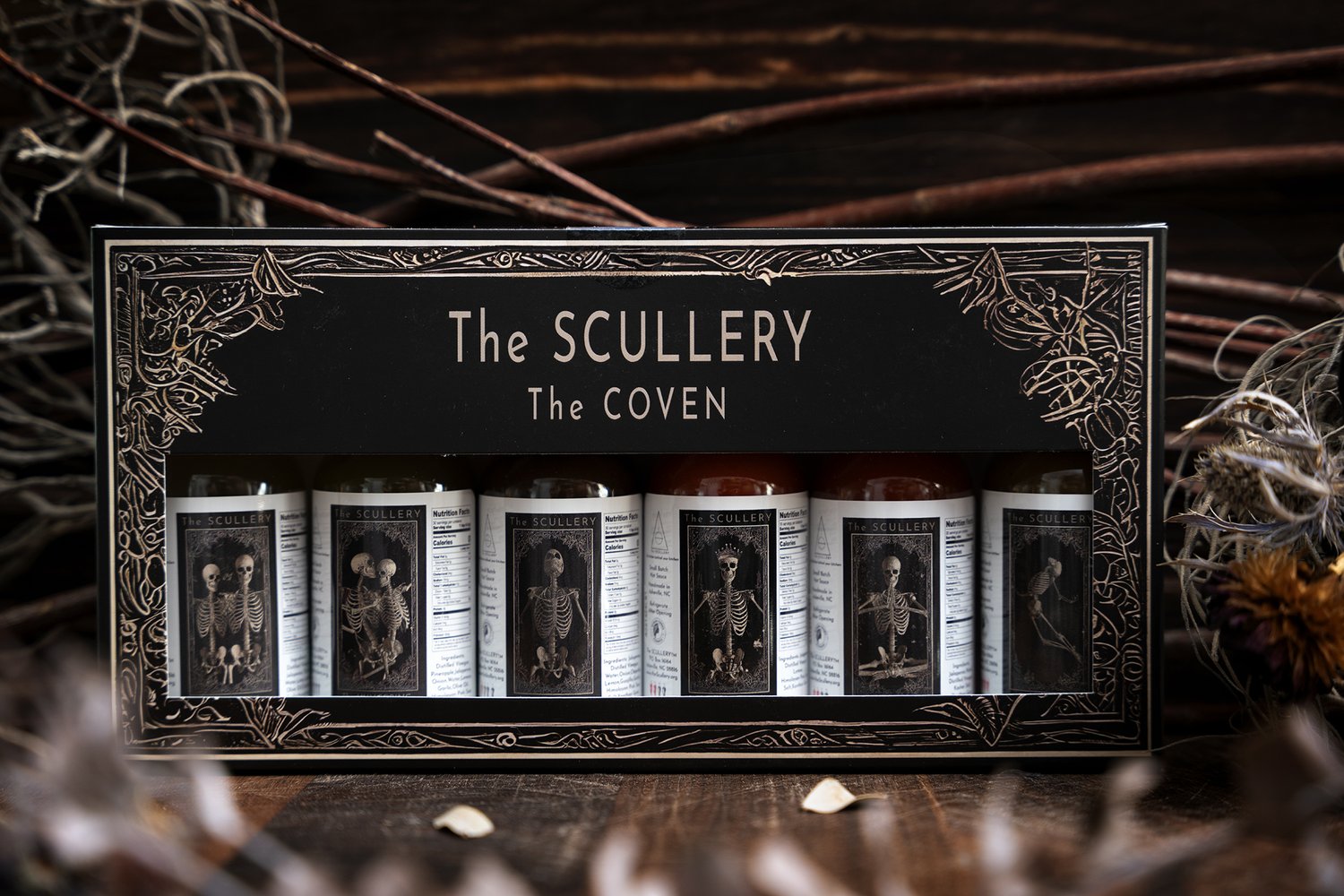 The Coven Hot Sauce, Set of 6 Minis