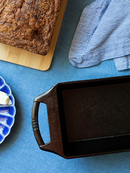 Lodge 8.5 x 4.5 Inch Seasoned Cast Iron Loaf Pan