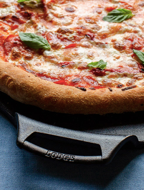 Lodge 15" Seasoned Cast Iron Pizza Pan