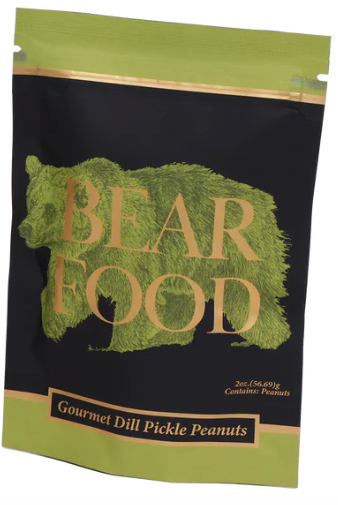 Bear Food Dill Pickle Gourmet Peanuts Pouch