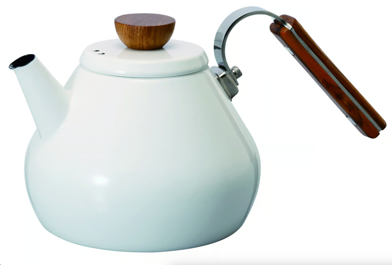 Hario Bona Enamel Pourover Tea Kettle 800ml