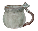 creative co-op Stoneware Mug w/ Mushroom Handle, 14 oz, Sold Individually, 4 Styles-5