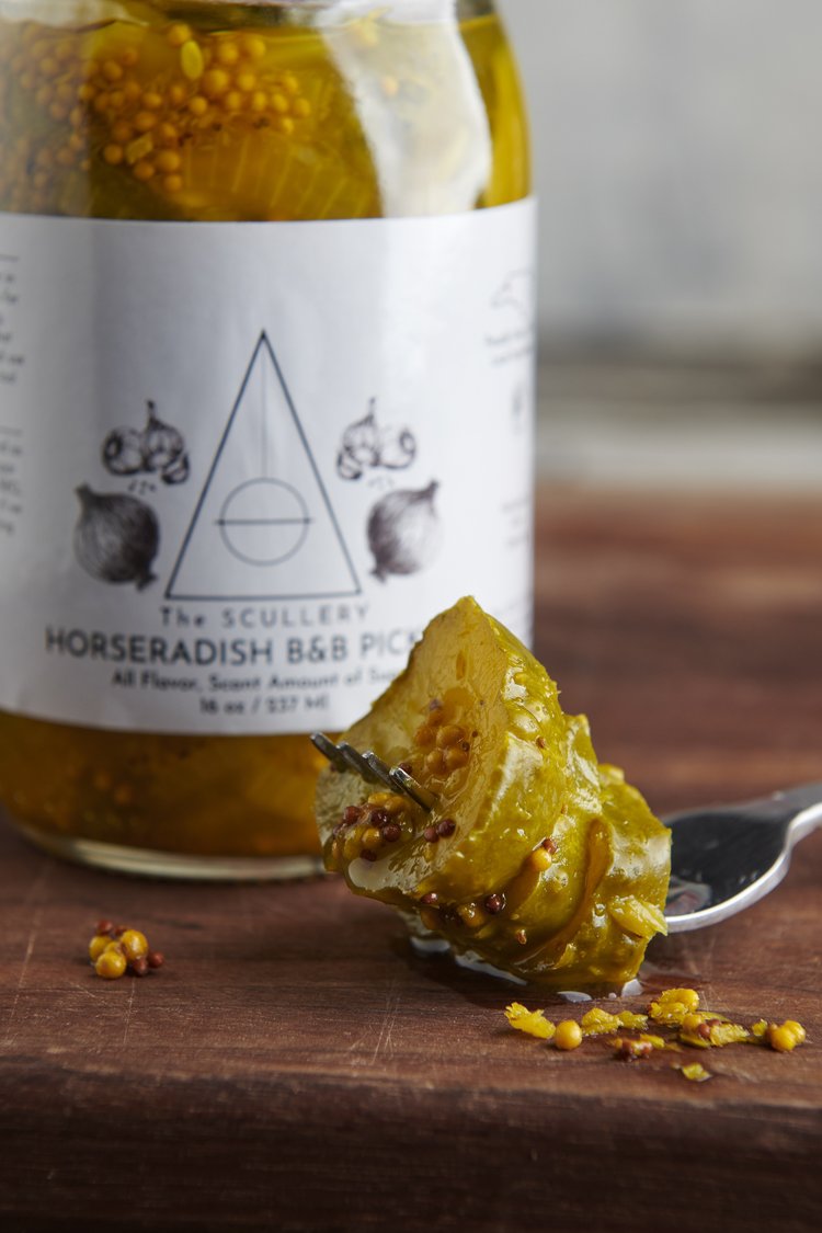 Horseradish B&B Pickles, 16 oz