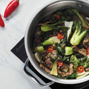 Tramontina Signature 4 Qt Tri-Ply Clad Stainless Steel Covered Universal Pan-6